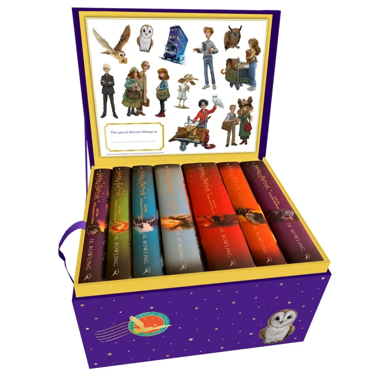 Harry Potter Owl Post Box Set Children’s Hardback The Complete Collection