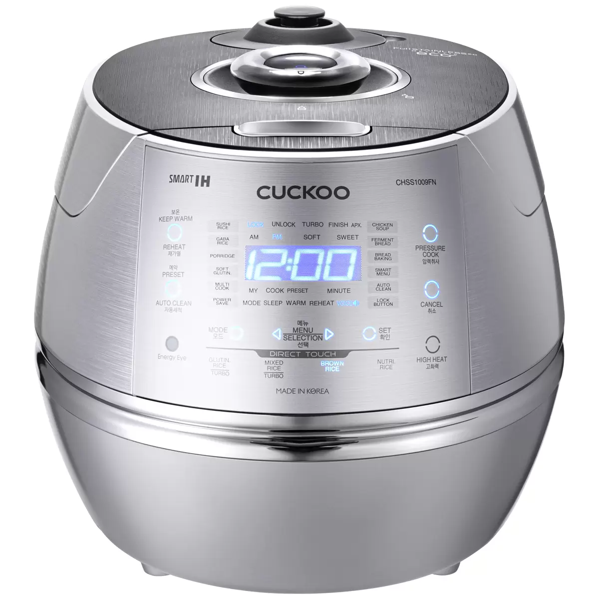 Cuckoo CRP-CHSS1009F IH 10 Cup Pressure Cooke