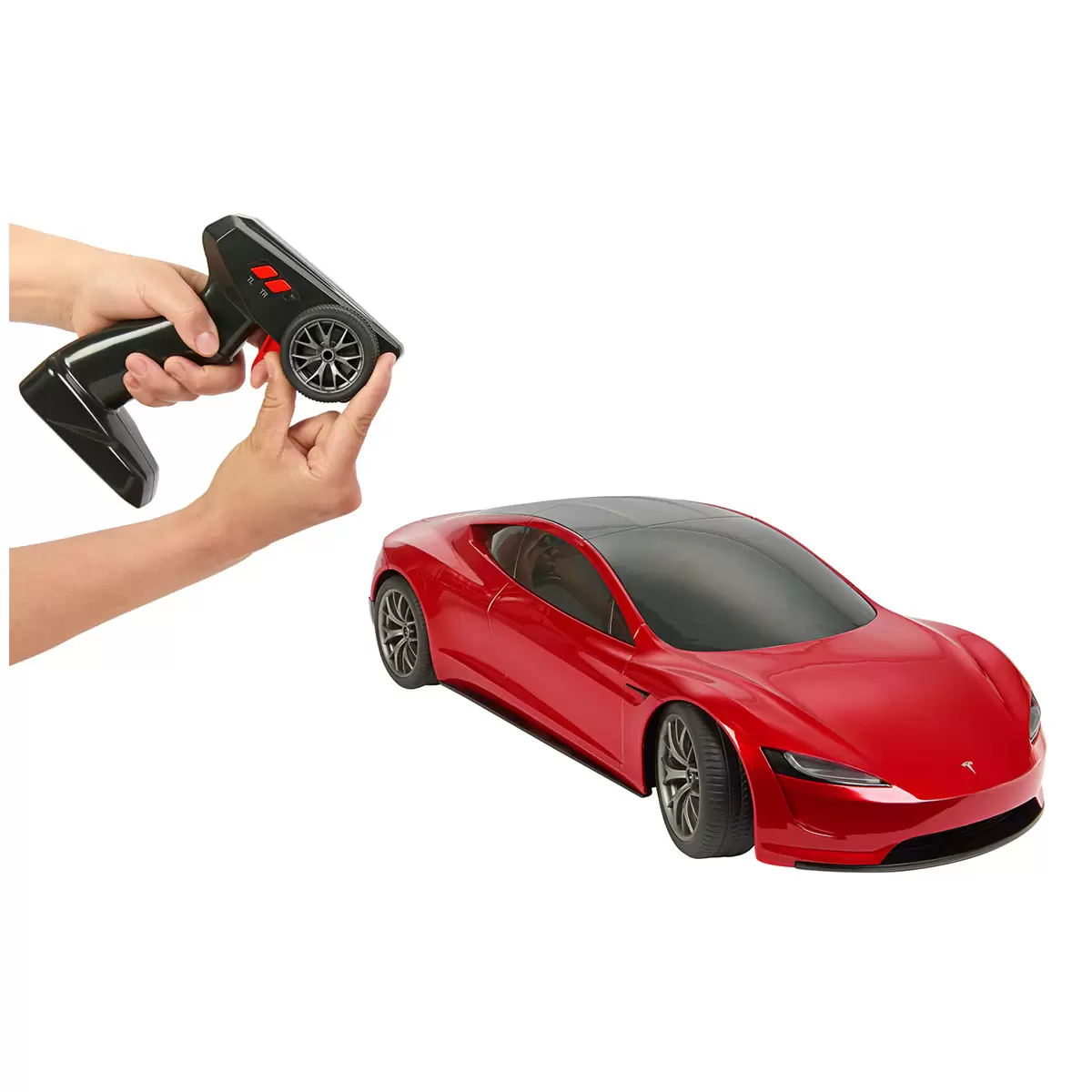 Hot Wheels Tesla Roadster RC 110 Racer Red