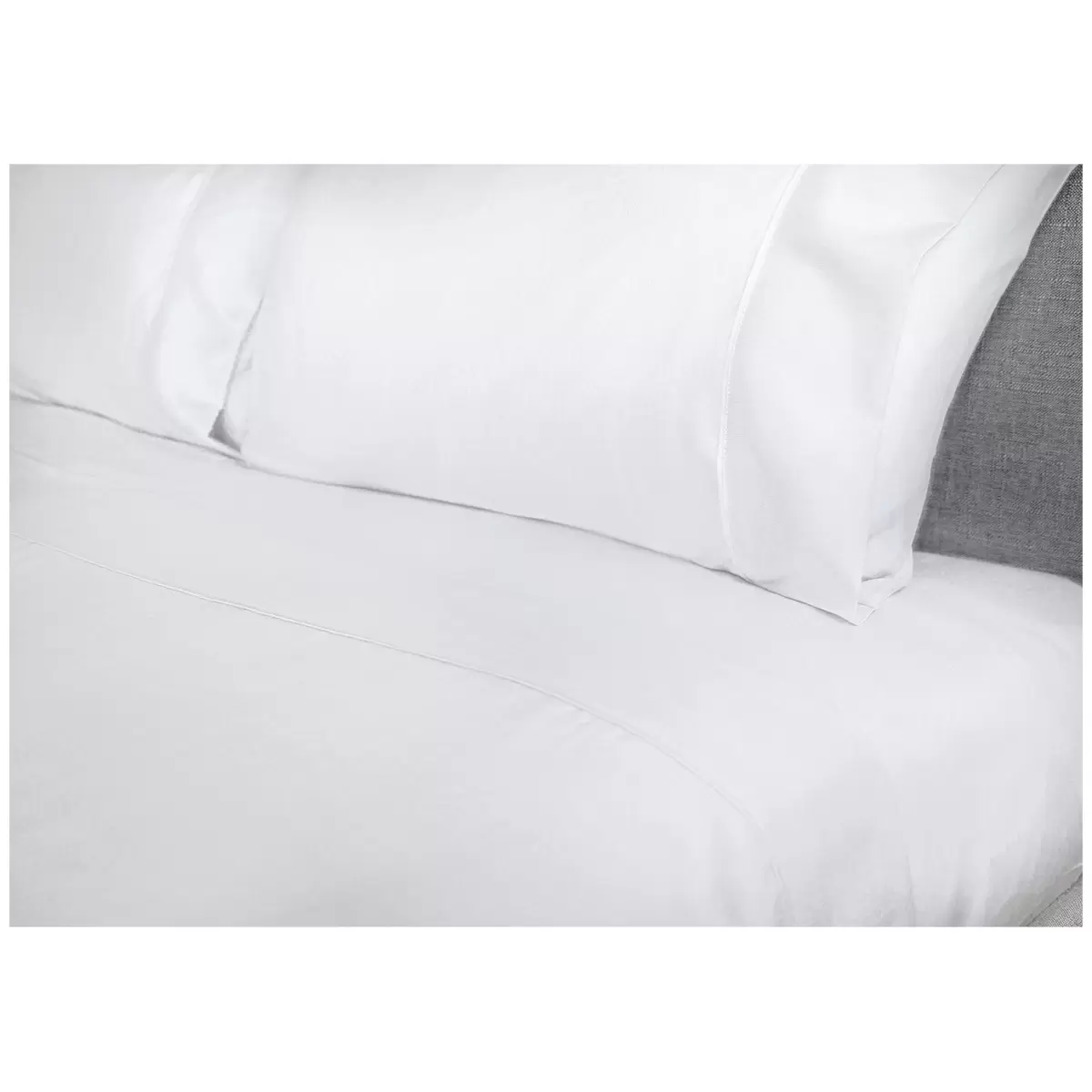 Kingtex Bamboo Cooling 2000TC Sheet Set King - White