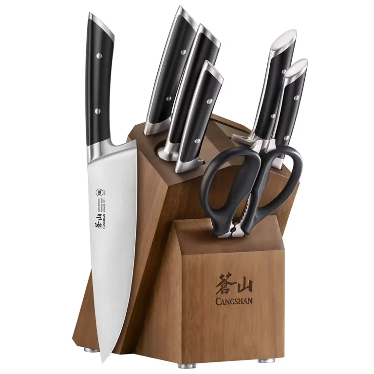 Cangshan Rainer Series Knife Block 8 Piece Set