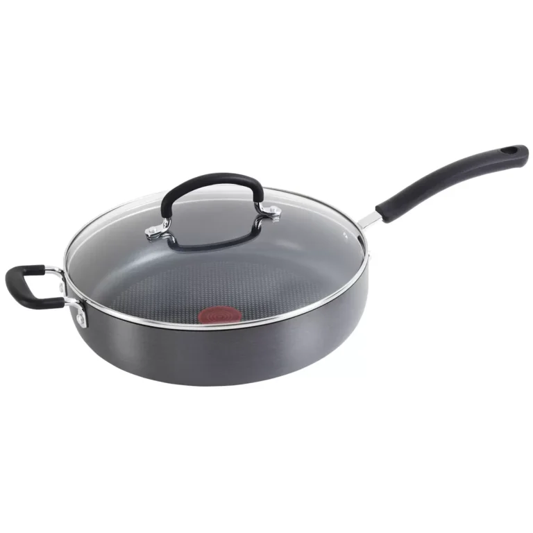 Tefal Hard Anodised Saute Pan With Lid 30cm