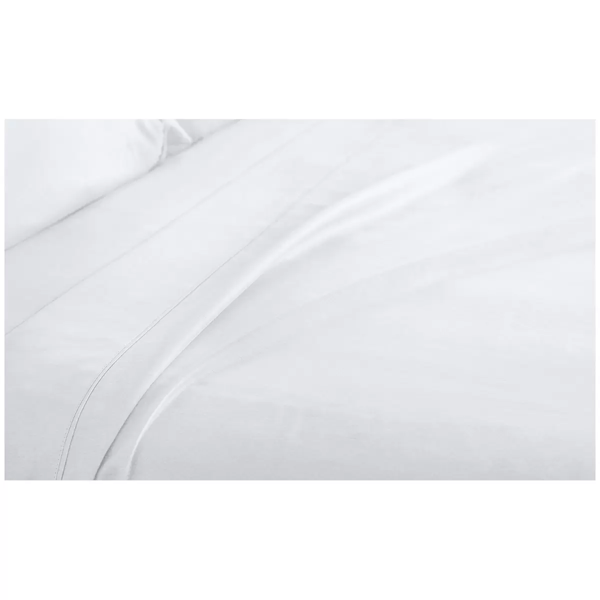 Kingtex Bamboo Cooling 2000TC Sheet Set Double - White