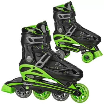 Roller Derby Rollerskates Sprinter Green