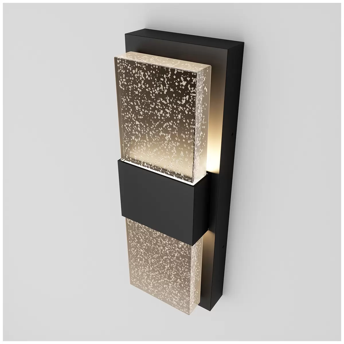 Artika Mazza Black Bubble Outdoor Wall Light