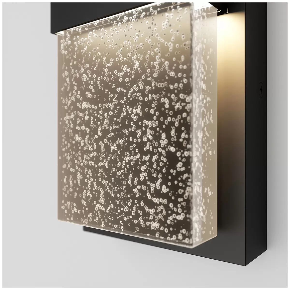 Artika Mazza Black Bubble Outdoor Wall Light