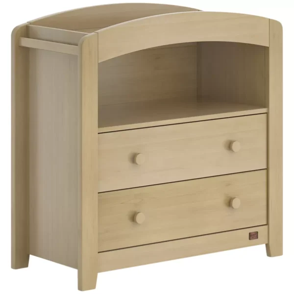 Boori Waratah Curved 2 Drawer Chest Almond