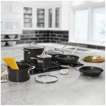 Kirkland Signature Hard-Anodised 10 piece Cookware