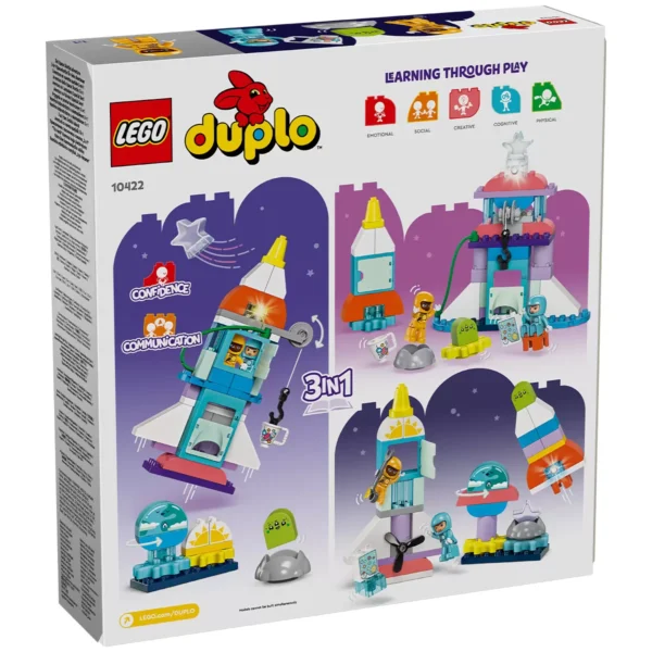 LEGO DUPLO 3-in-1 Space Shuttle Adventure 10422