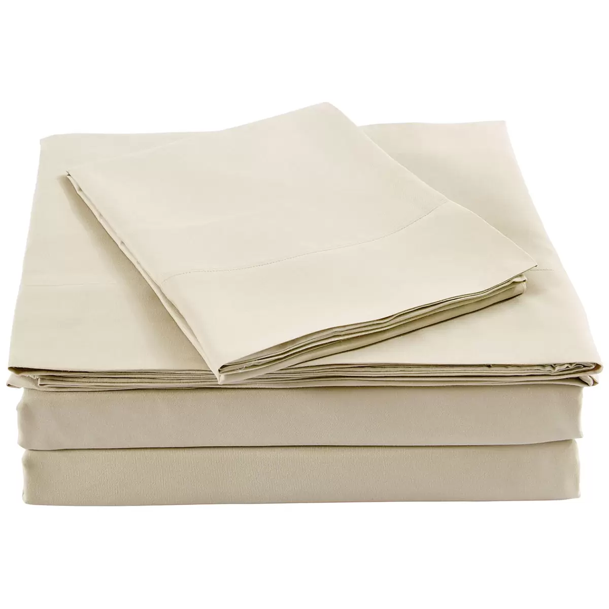 Bdirect Royal Comfort Blended Bamboo Sheet Set King - Ivory