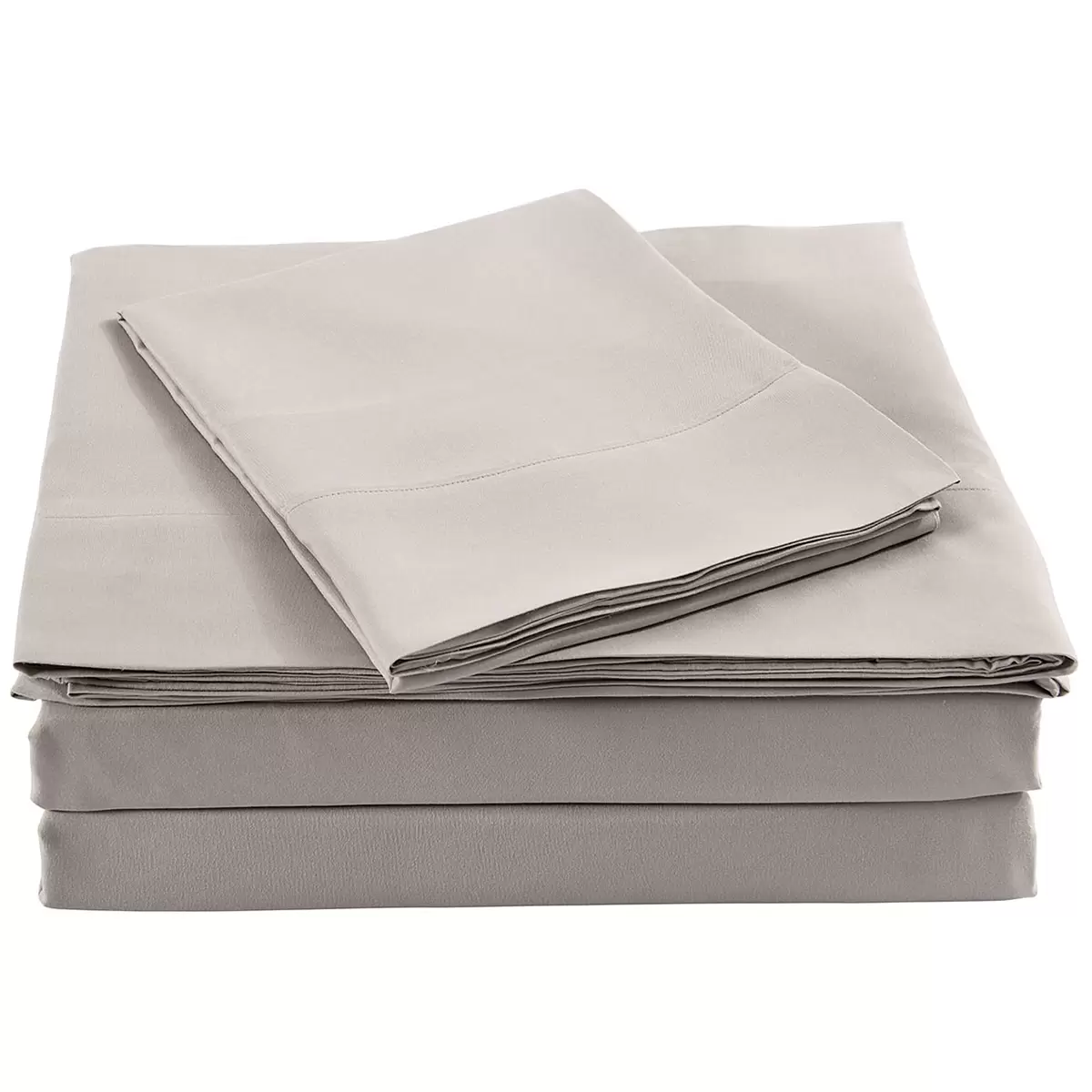 Bdirect Royal Comfort Blended Bamboo Sheet Set King - Grey