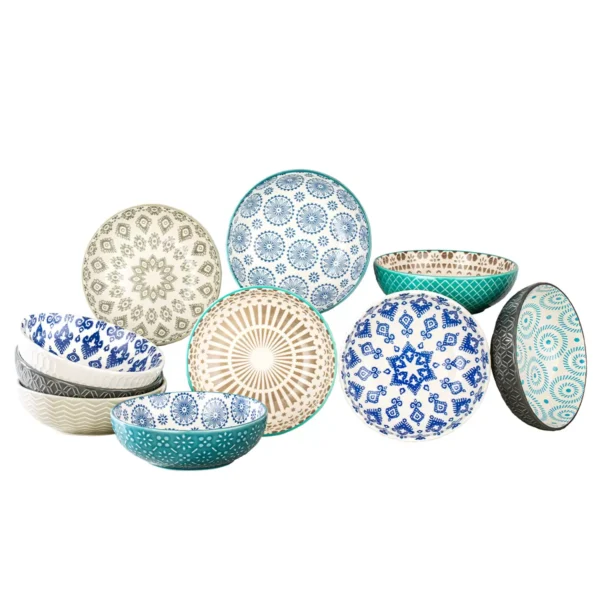 Signature Snack Bowls 10 Piece Set