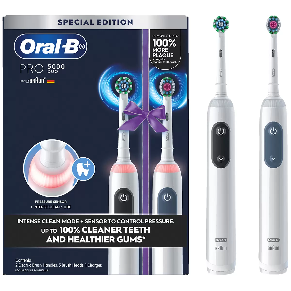 Oral-B PRO 5000 Electric Toothbrush Duo Pack | Yesu.com.au