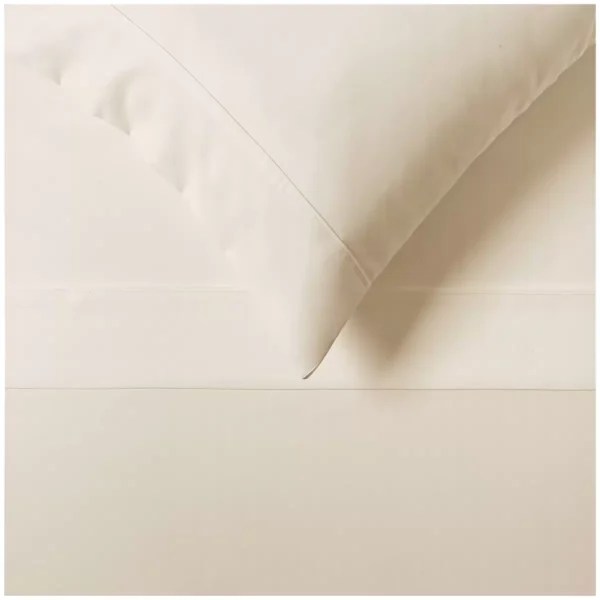 Onkaparinga Cotton Rich 1500TC Sheet Set 4 Piece King Cream