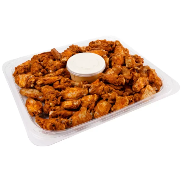 Buffalo Chicken Wings Platter with Blue Cheese Dressing