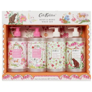 Cath Kidston Hand & Body Wash Set 4 x 500ml