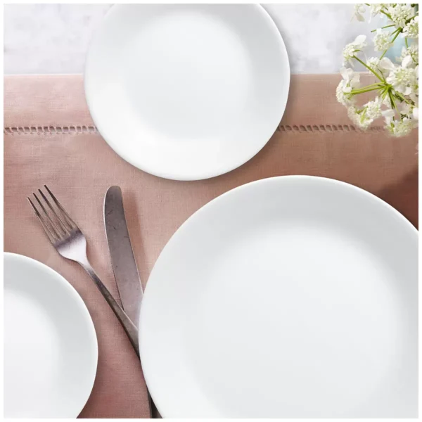 Corelle Classic White Dinnerware 16 Piece Set