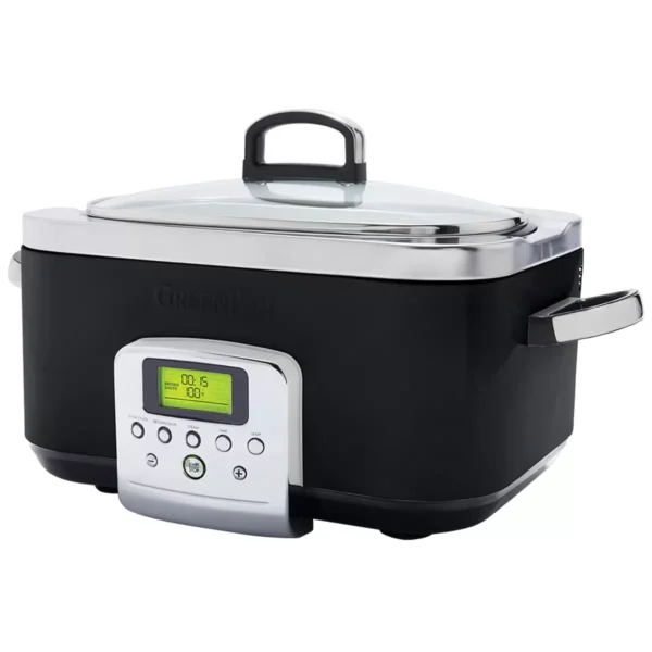 GreenPan Slow Cooker 6L CC005723-003 Black