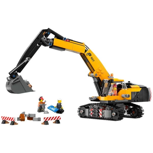 LEGO City Yellow Construction Excavator 60420