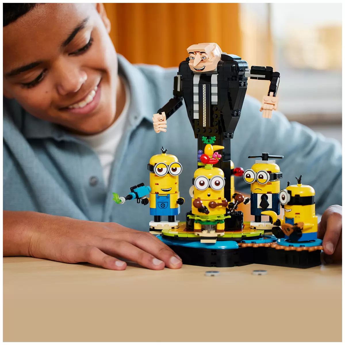 LEGO Despicable Me 4 Brick-Built Gru And Minions 75582