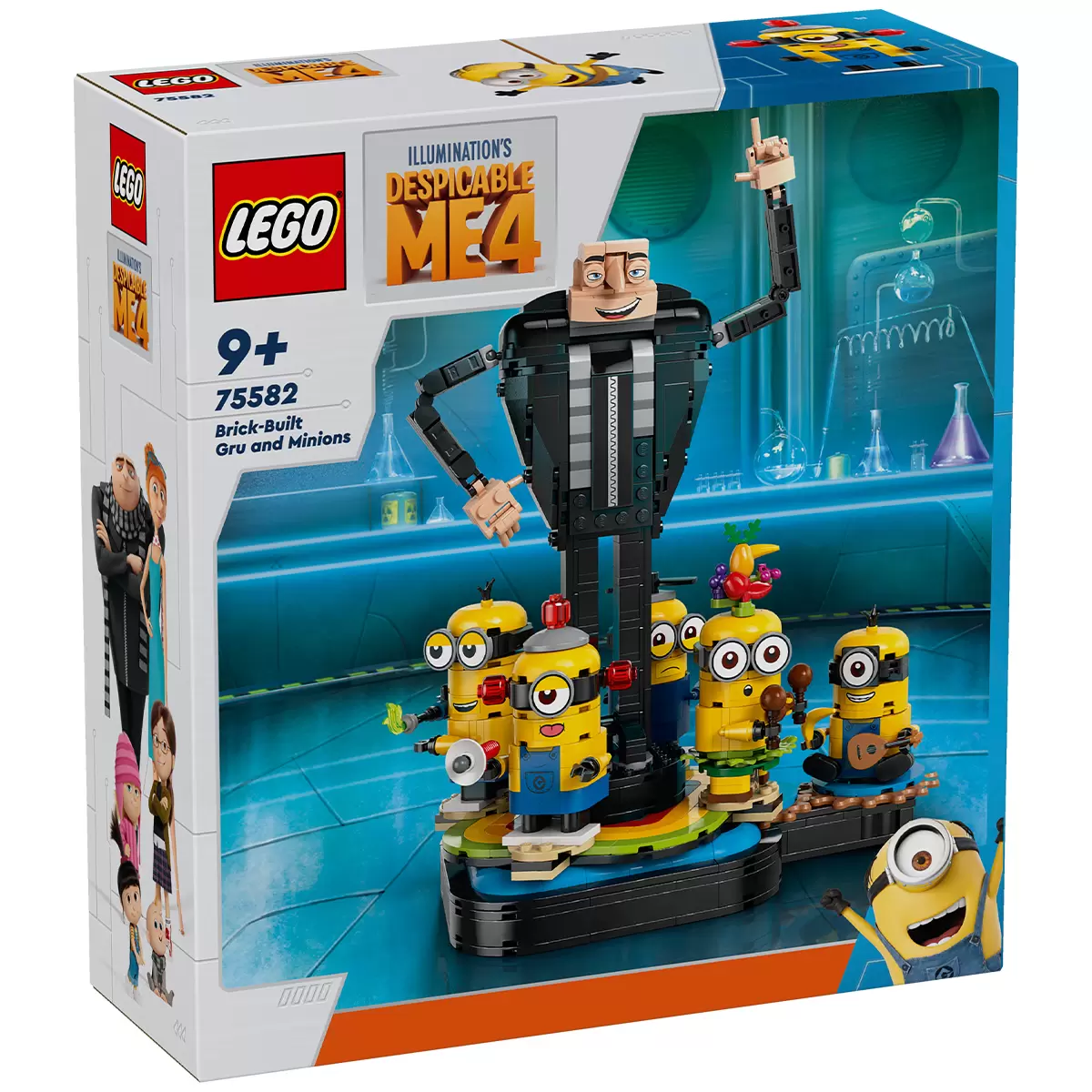 LEGO Despicable Me 4 Brick-Built Gru And Minions 75582