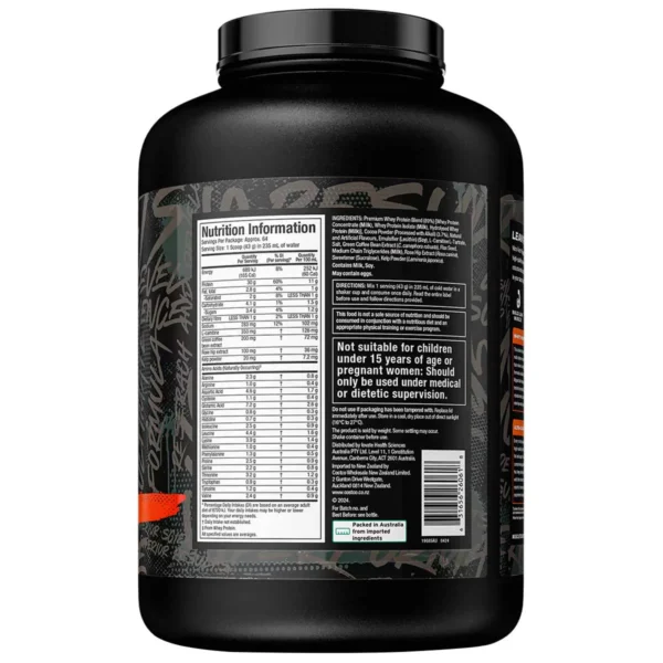 Muscletech Nitro Tech Ripped Low Fat Lean Whey Protein 2.72kg