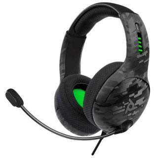 PDP LVL 50 Wired Stereo Gaming Headset For Xbox Black Camo