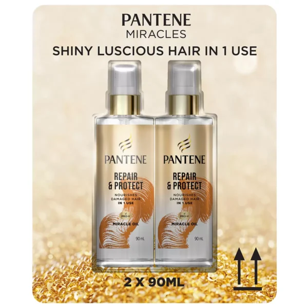 Pantene Pro-V Miracle Hair Oil 2 x 90ml