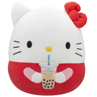Squishmallow Sanrio Hello Kitty Boba Tea