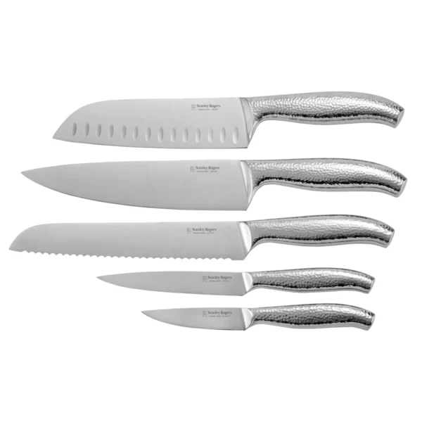 Stanley Rogers Domed Oval Knife Block 6 Piece