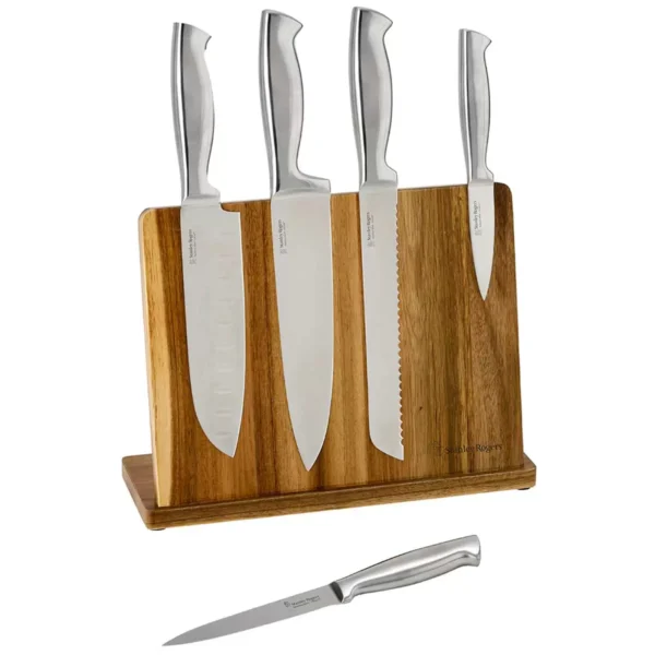 Stanley Rogers Magnetic Knife Block 6 Piece