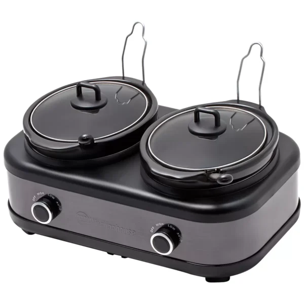 Westinghouse 2 X 2.5L Pot Slow Cooker