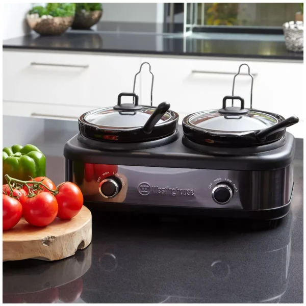 Westinghouse 2 X 2.5L Pot Slow Cooker