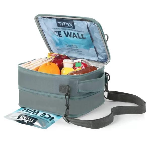 Titan by Arctic Zone Crush Resistant Expandable Lunch Pack with Ice Walls