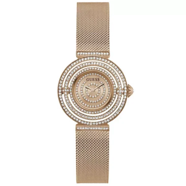 Guess Dream Crystal Rose Gold Women's Watch GW0550L3