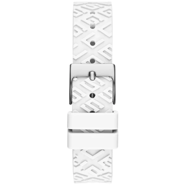 GUESS White Fame Logo SIlicone Women's Watch GW0543L1