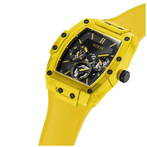 Guess Phoenix Yellow Multifunction Men's Watch GW0203G6