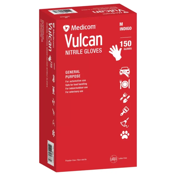 Medicom Vulcan General-Purpose Nitrile Gloves Medium