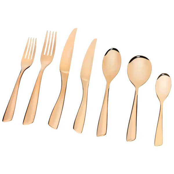 Stanley Rogers Soho Golden Cutlery Set 56 Piece