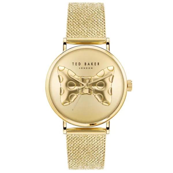 Ted Baker Phylipa Bow Gold Bracelet Women's Watch BKPPHS303