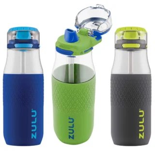 Zulu 532ml Kids Tritan Water Bottle 3 Pack