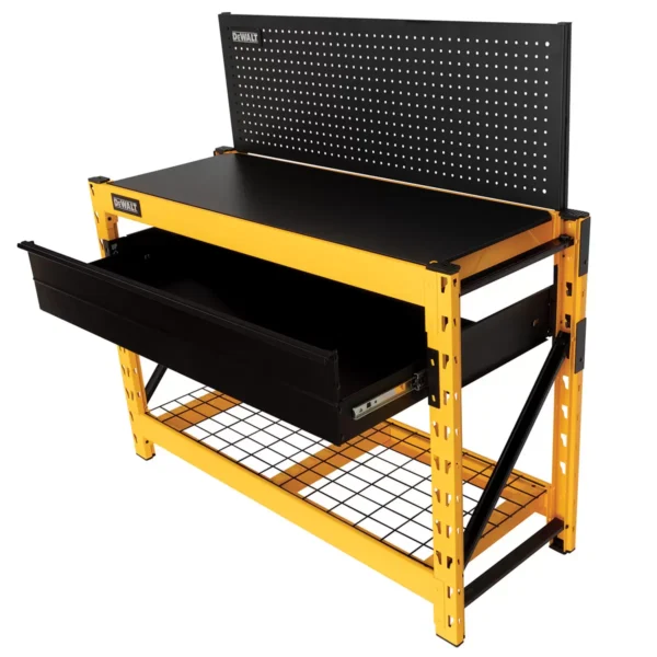 DEWALT 2-Shelf Industrial Storage Rack Work Station