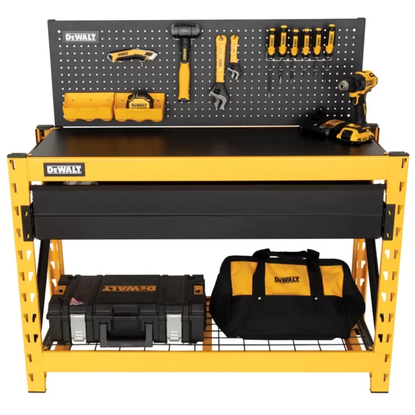 DEWALT 2-Shelf Industrial Storage Rack Work Station