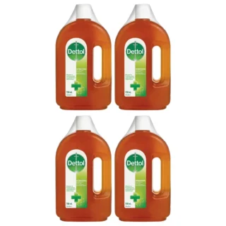 Dettol Antibacterial Household Grade Disinfectant 4 x 750ml