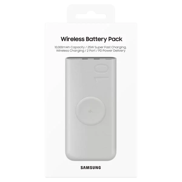 000mAh Wireless Battery Pack 25W Super Fast Charging Beige