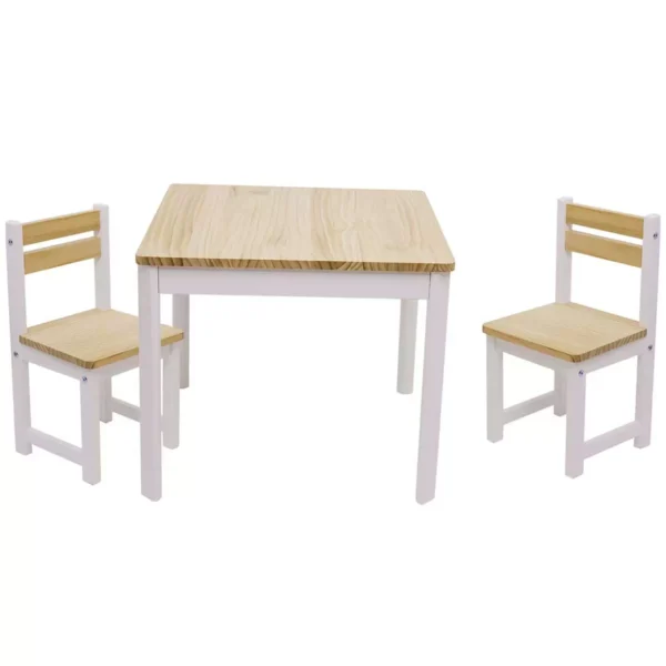 TikkTokk Little Boss Table And Chairs Set Square