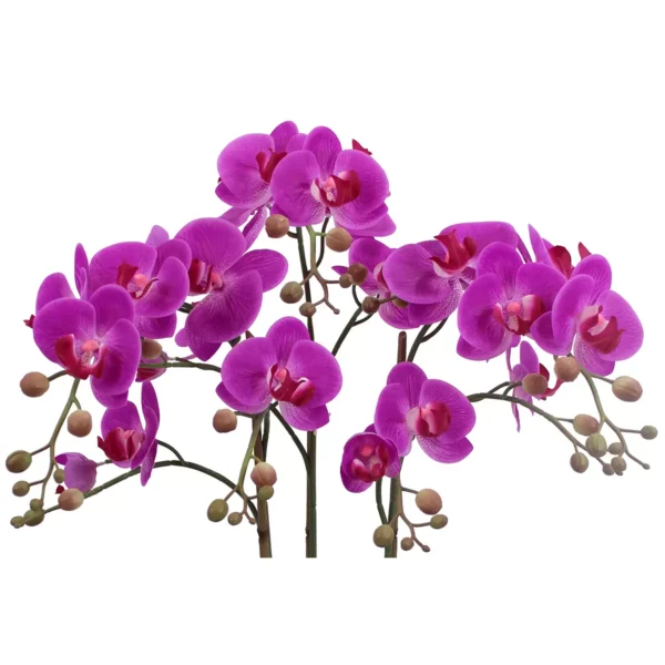 CG Hunter 61cm Faux Phalaenopsis Orchid Arrangement - Pink