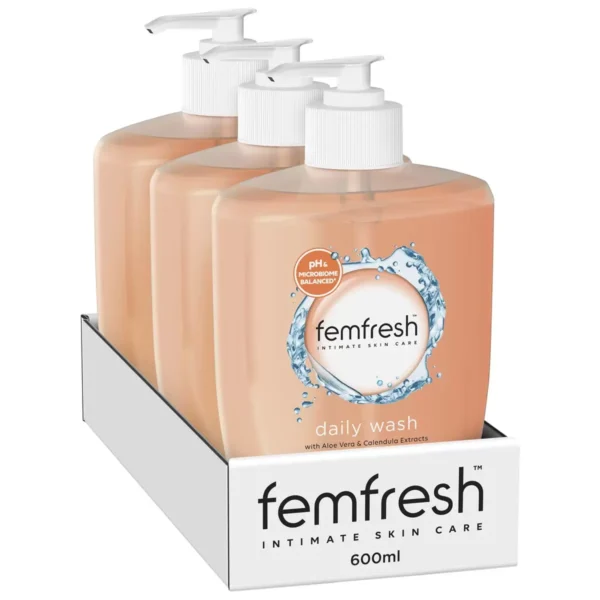 Femfresh Daily Wash 3 x 600ml