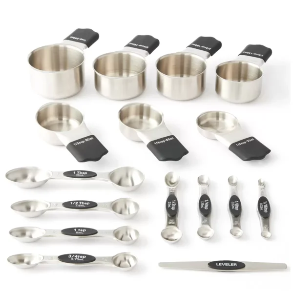 MIU 15 Piece Stainless Steel Measuring Set