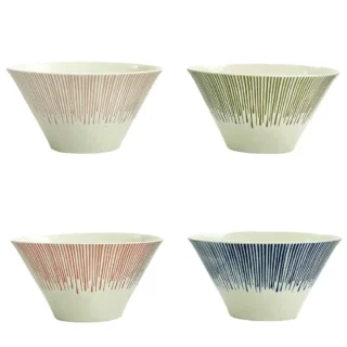 Mt Fuji Donburi Bowl 4 Piece Set